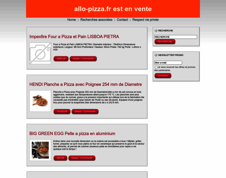 Allo-pizza.fr thumbnail