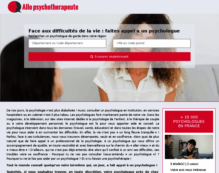 Allo-psychotherapeute.tel thumbnail