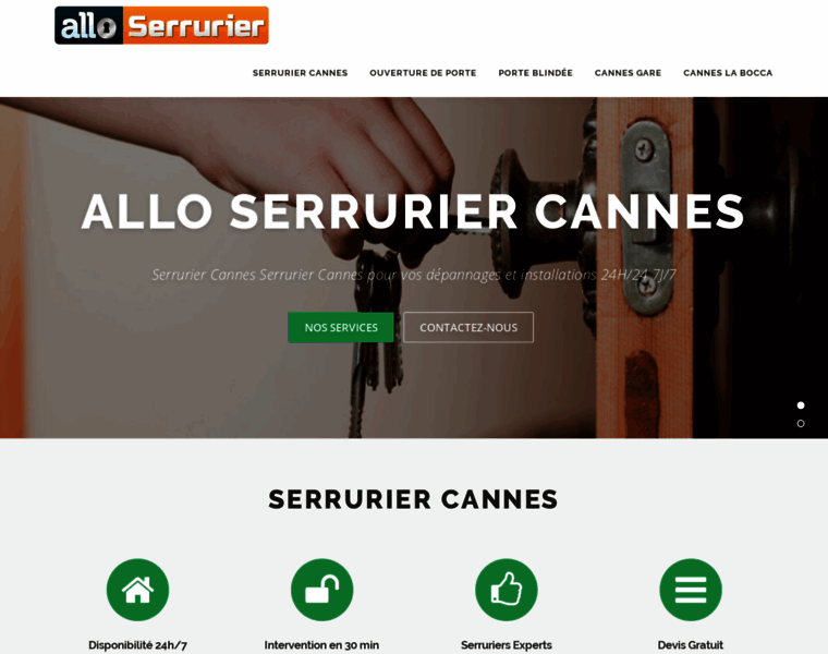 Allo-serrurier-cannes.com thumbnail