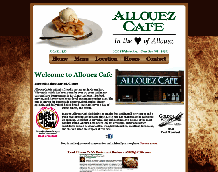 Allouezcafe.com thumbnail