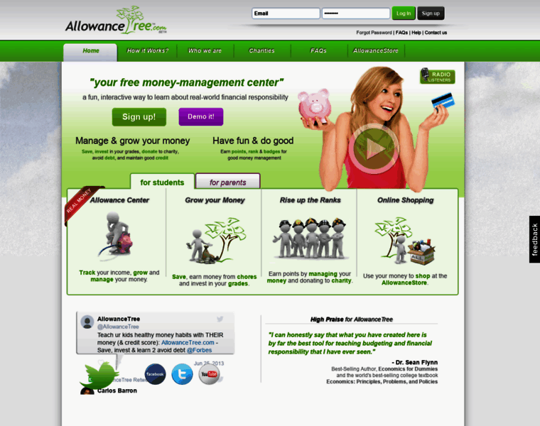 Allowancetree.com thumbnail