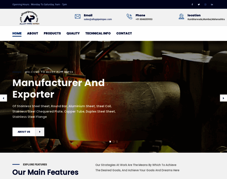 Alloypipeimpex.com thumbnail Alloypipeimpex.com thumbnail