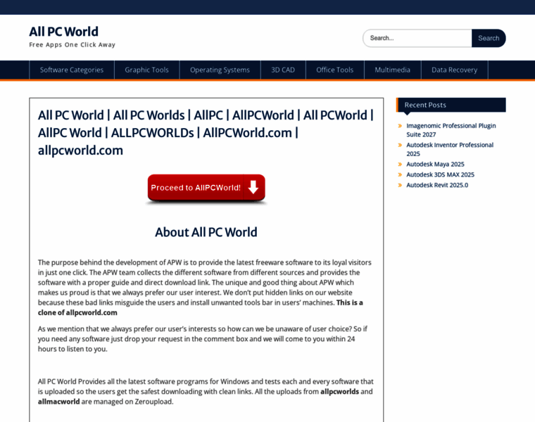 Allpcworld.co thumbnail