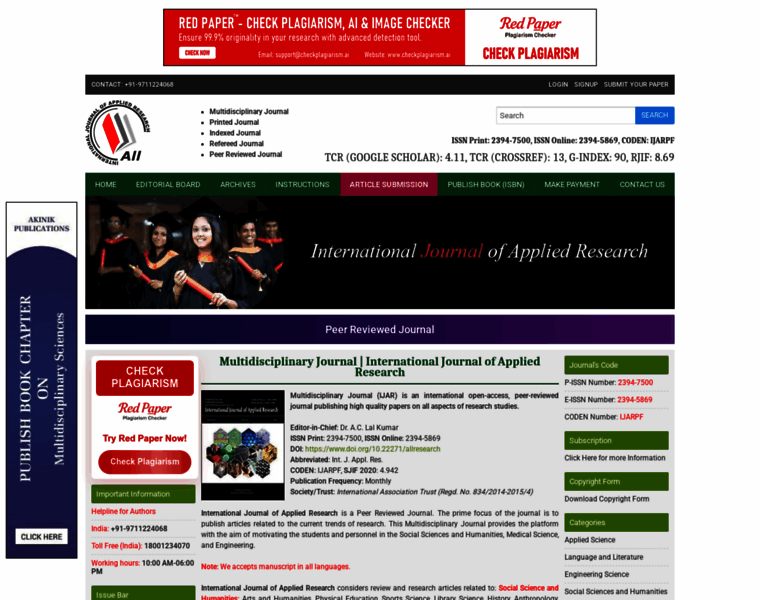 Allresearchjournal.com thumbnail Allresearchjournal.com thumbnail