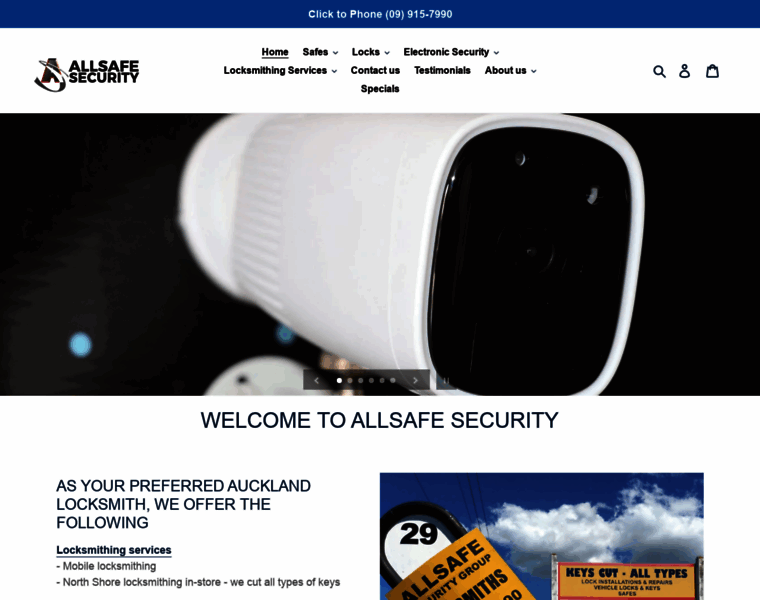 Allsafesecurity.co.nz thumbnail