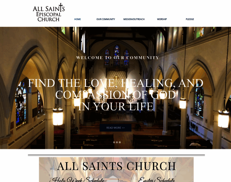 Allsaintsnyc.org thumbnail