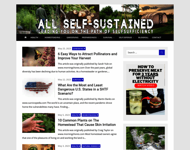 Allselfsustained.com thumbnail