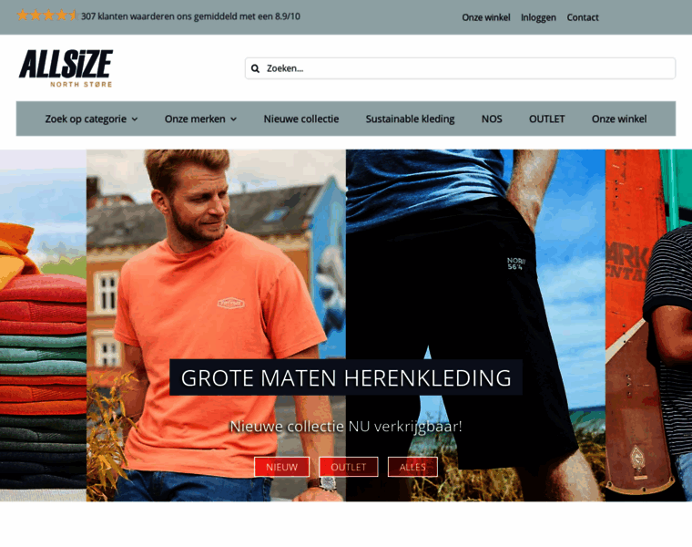 Allsize-webwinkel.nl thumbnail
