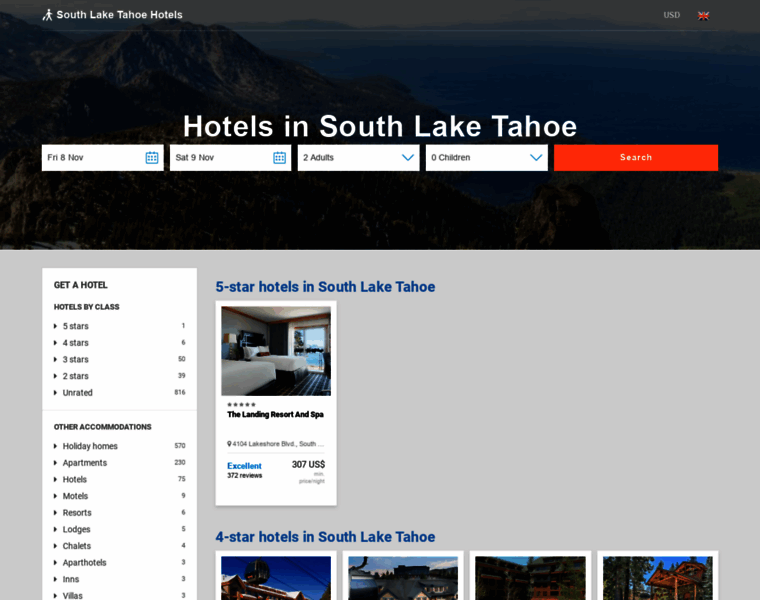 Allsouthlaketahoe-hotels.com thumbnail
