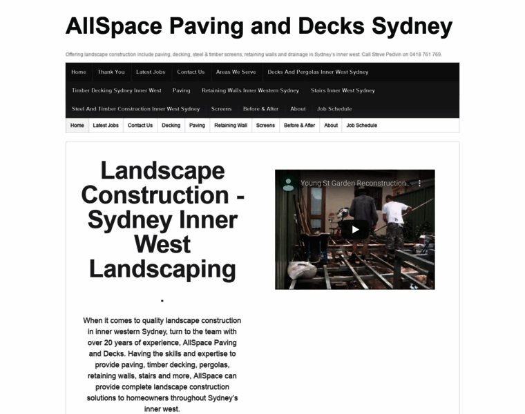 Allspacepavinganddecks.com.au thumbnail