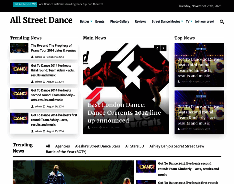 Allstreetdance.co.uk thumbnail