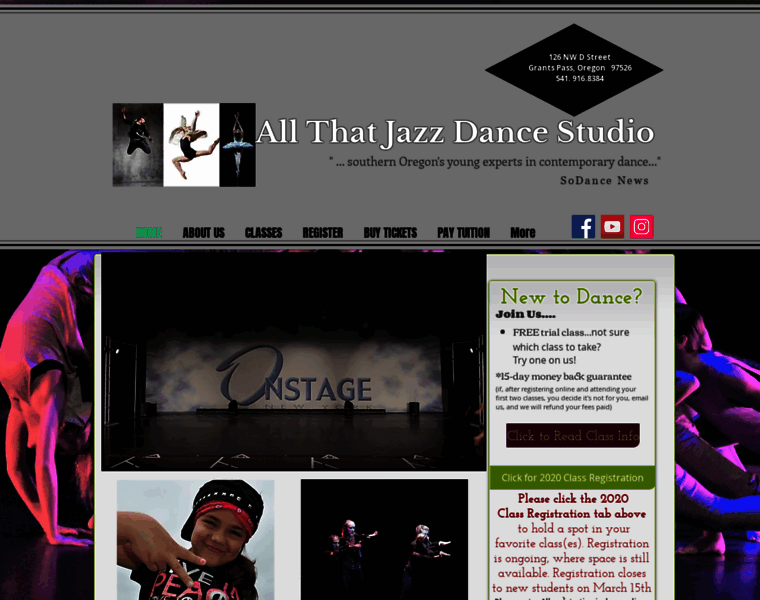 Allthatjazzdancestudio.com thumbnail