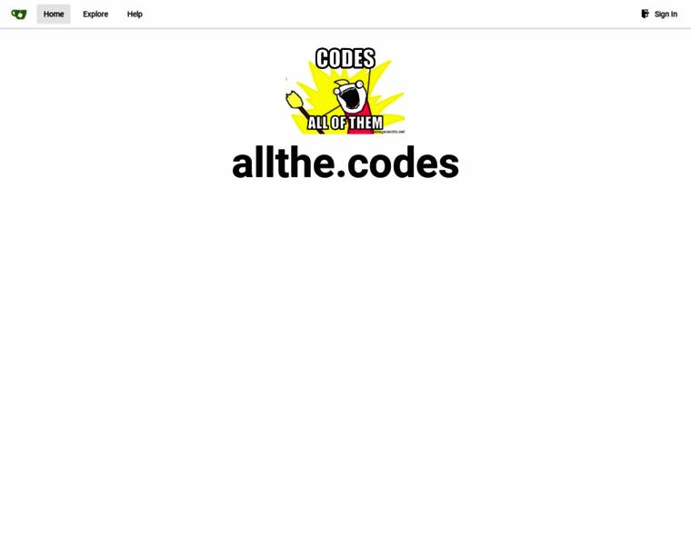 Allthe.codes thumbnail