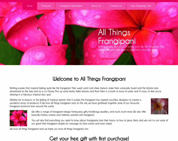 Allthingsfrangipani.com thumbnail
