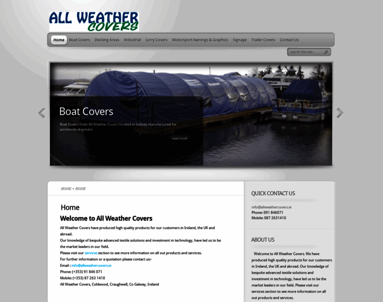 Allweathercovers.ie thumbnail