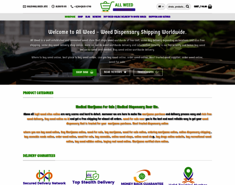 Allweed.site thumbnail