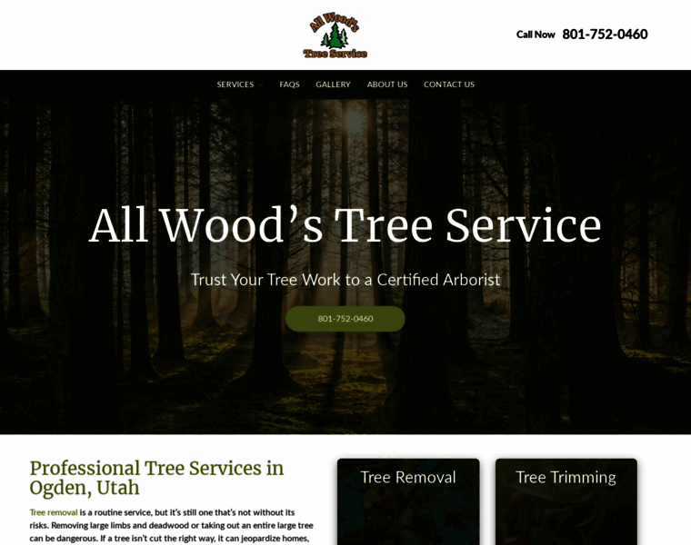 Allwoodstreeservice.net thumbnail