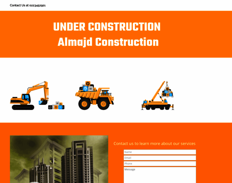 Almajdconstruction.com thumbnail