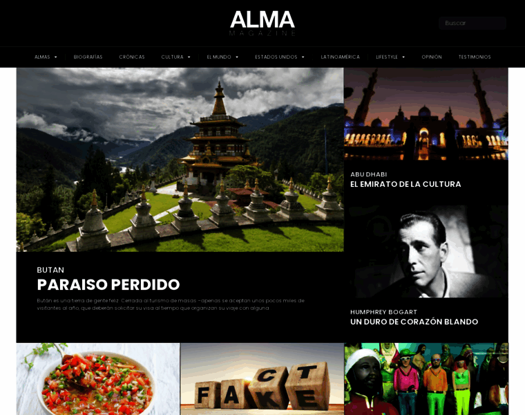 Almamagazine.com thumbnail
