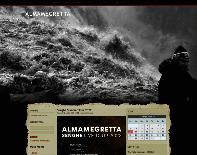 Almamegretta.net thumbnail