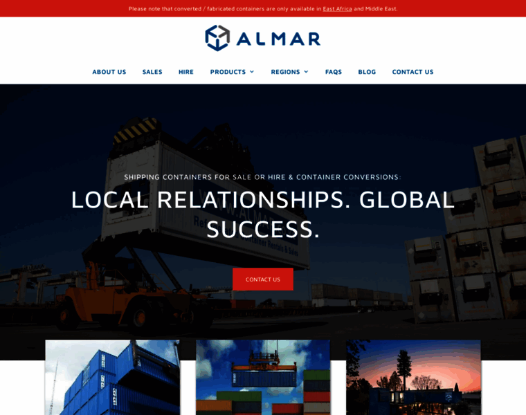Almarcontainergroup.com thumbnail