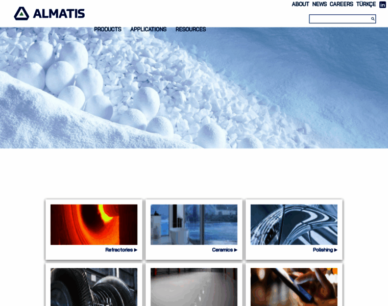 Almatis.com thumbnail