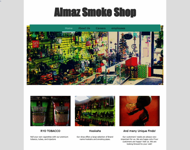 Almazsmokeshop.com thumbnail
