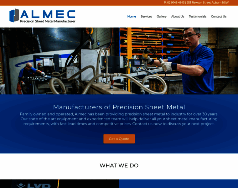Almec.com.au thumbnail