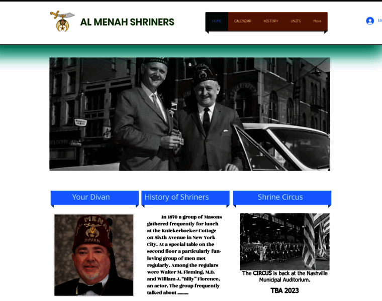 Almenahshriners.org thumbnail