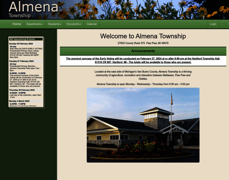 Almenatownship.org thumbnail
