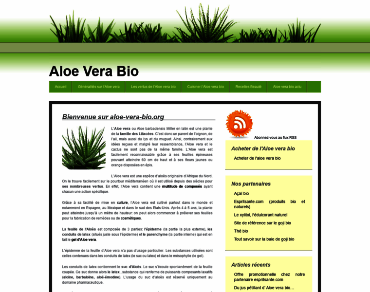 Aloe-vera-bio.org thumbnail