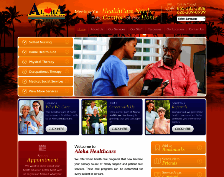Aloha-healthcare.com thumbnail