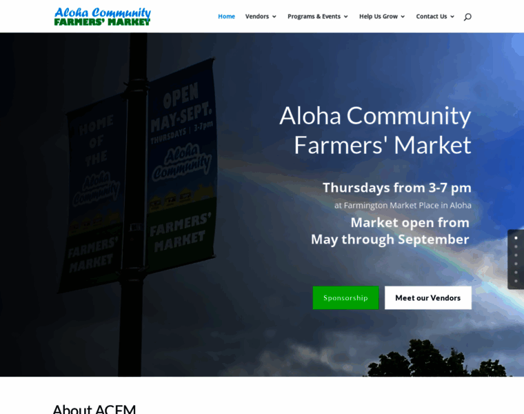 Alohacommunityfarmersmarket.org thumbnail
