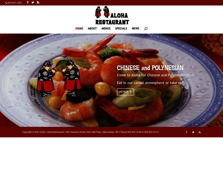 Aloharestaurant.com thumbnail