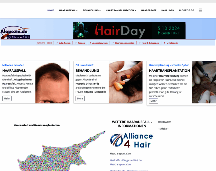 Alopezie.de thumbnail