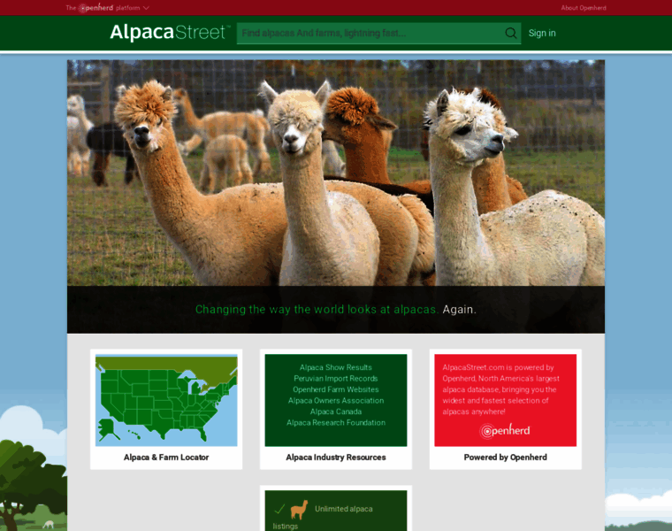 Alpacastreet.com thumbnail