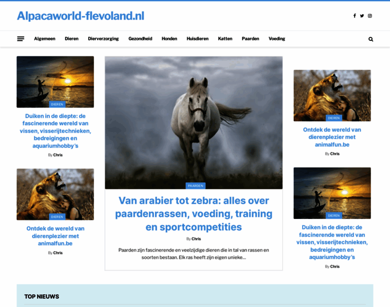 Alpacaworld-flevoland.nl thumbnail