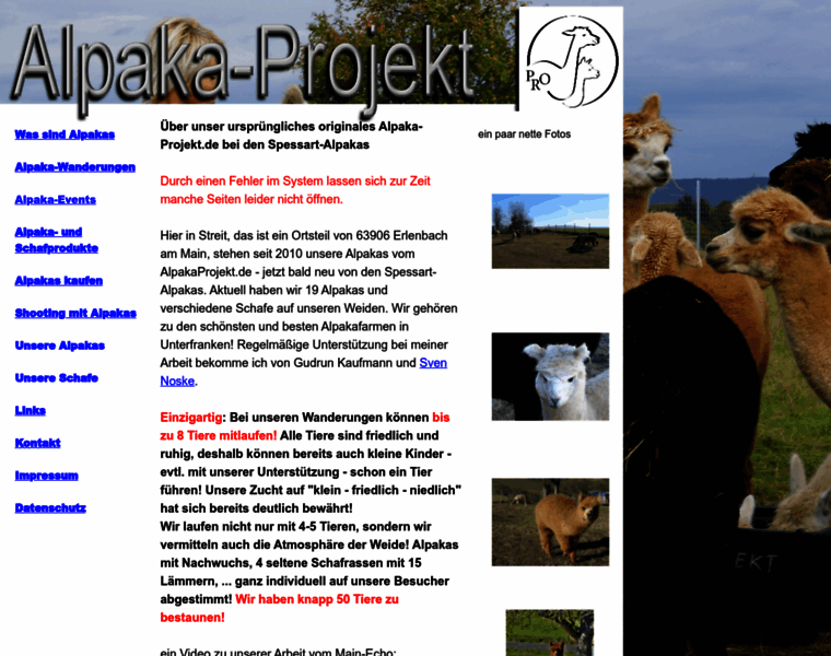 Alpakaprojekt.de thumbnail