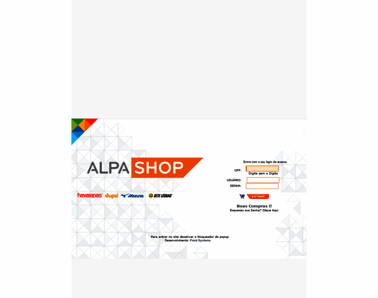Alpashop.alpargatas.com.br thumbnail
