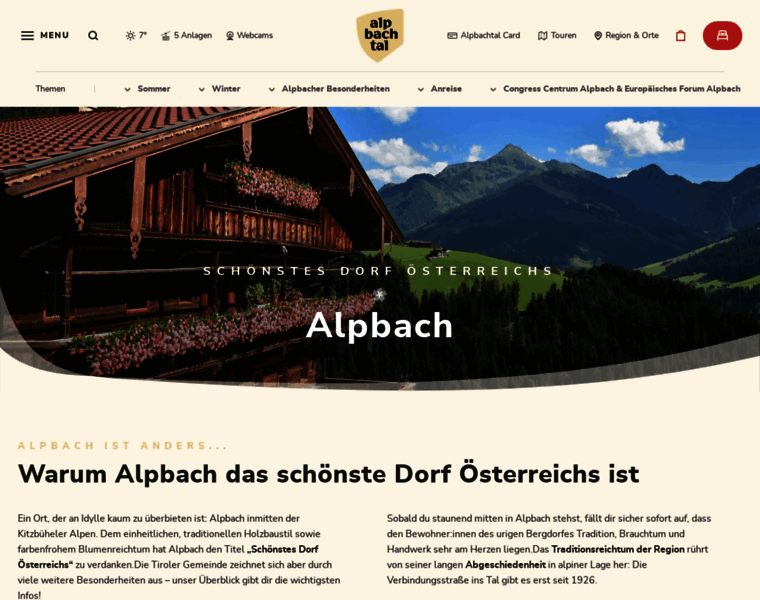 Alpbach.at thumbnail