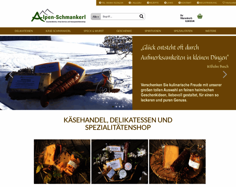 Alpen-schmankerl.de thumbnail