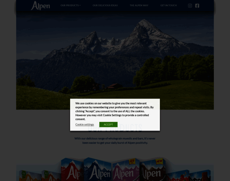 Alpen.co.uk thumbnail