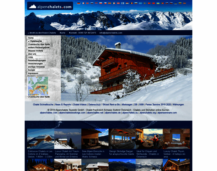 Alpenchalets.com thumbnail