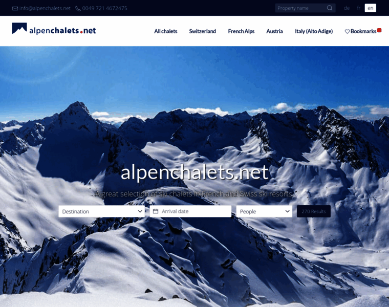 Alpenchalets.net thumbnail
