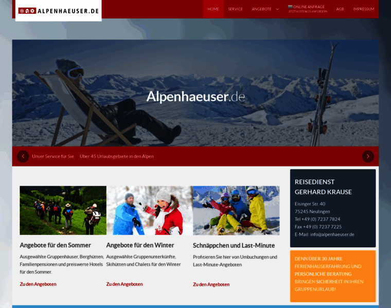 Alpenhaeuser.de thumbnail