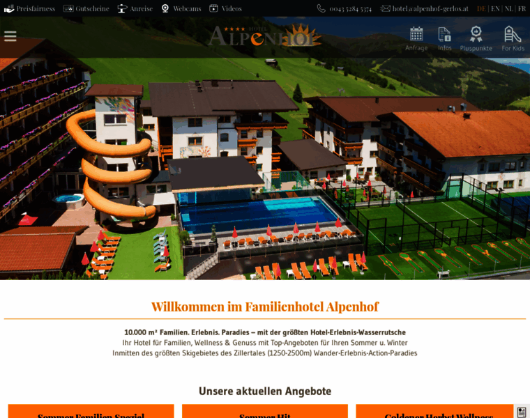 Alpenhof-gerlos.at thumbnail