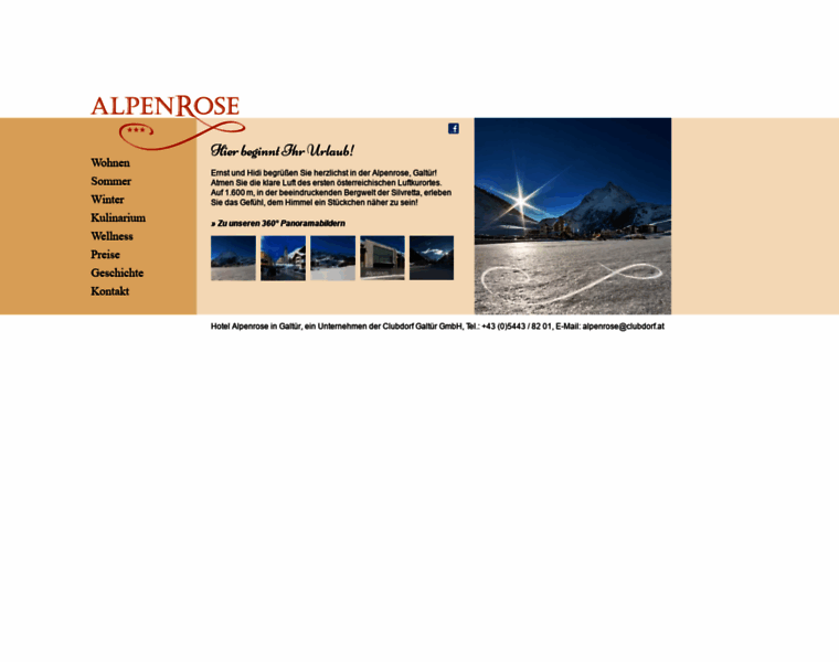 Alpenrose-galtuer.at thumbnail