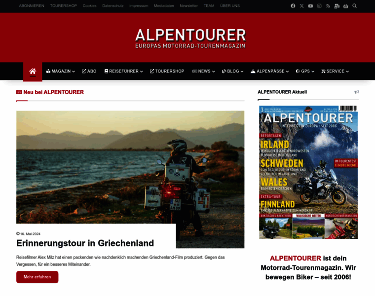Alpentourer.de thumbnail