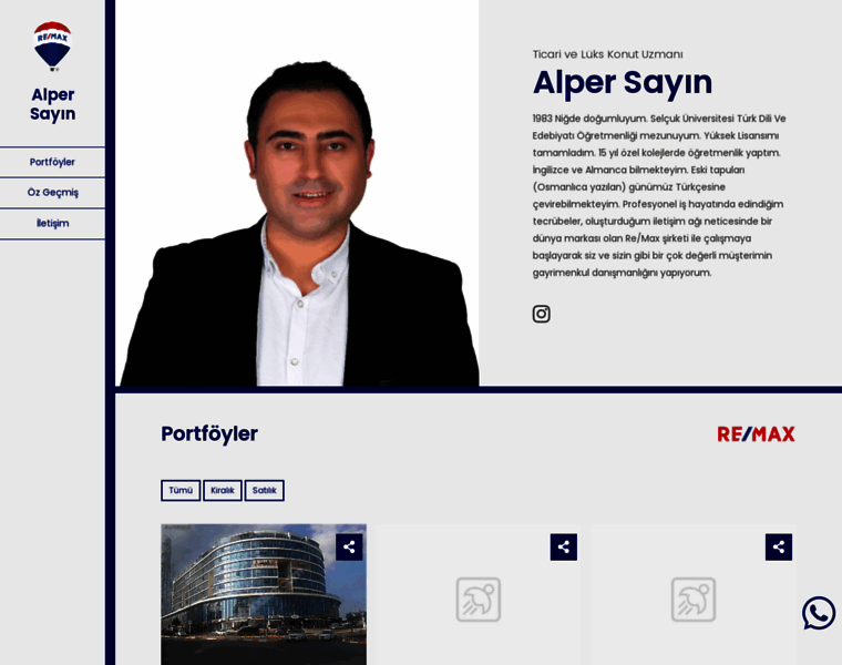 Alpersayin.com thumbnail