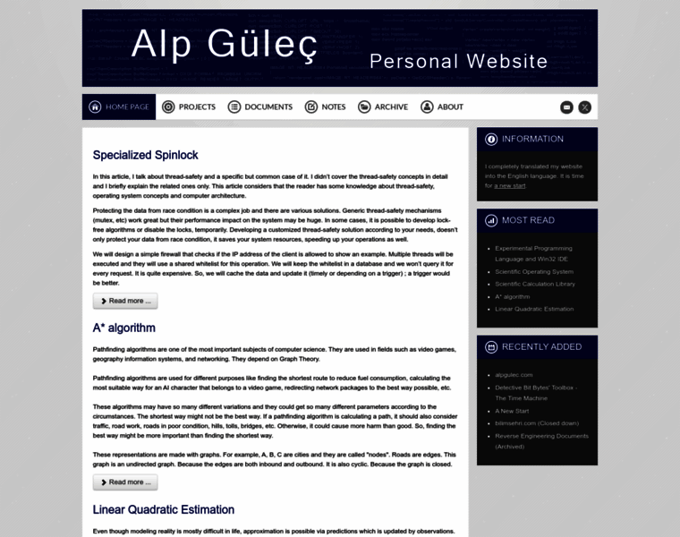 Alpgulec.com thumbnail